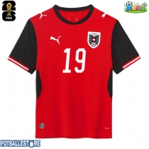 Østerrike Christoph Baumgartner #19 Hjemmedrakt VM 2026 Kortermet